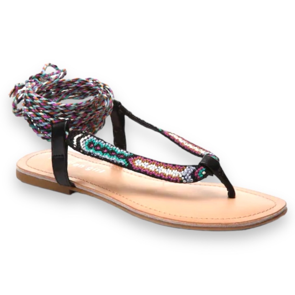 Madden Girl Sweetnis Wrap Around Sandal 8.5